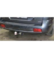 Фаркоп (ТСУ) Hyundai Santa Fe 2000-2006 съемный крюк на двух болтах Трейлер