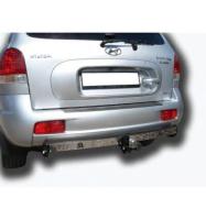 Фаркоп Hyundai Santa Fe Classik (SM) (Тагаз) 2001-2006, 2007- (с нерж пластиной) 2000кг Лидер Плюс