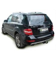 Фаркоп Mercedes ML W164 2005-2011 съемный крюк 1250кг Лидер Плюс