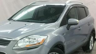 Дефлекторы окон (ветровики) Ford Kuga 2008-2012"EuroStandard"(Форд Куга) Кобра Тюнинг