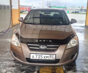 Дефлектор капота (мухобойка) KIA CEED с 2007-2009 г.в. (Киа Сид) Вип Тюнинг